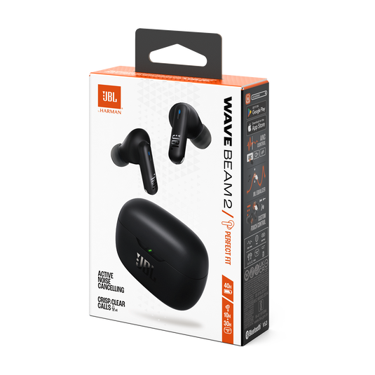 Fones de ouvido JBL Wave Beam 2