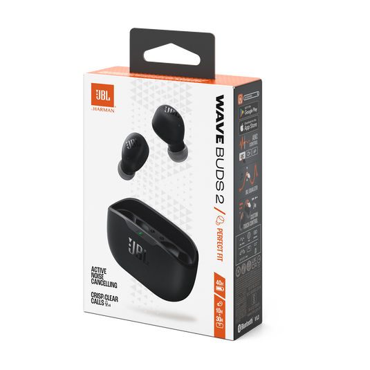 Fones de ouvido JBL WAVE BUDS 2