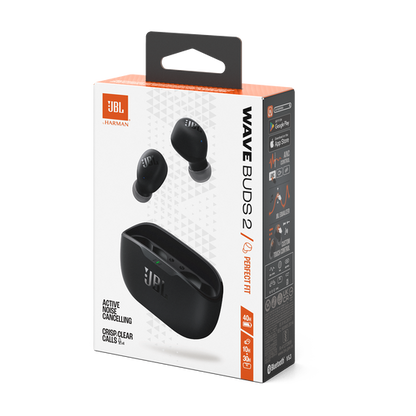 Fones de ouvido JBL WAVE BUDS 2